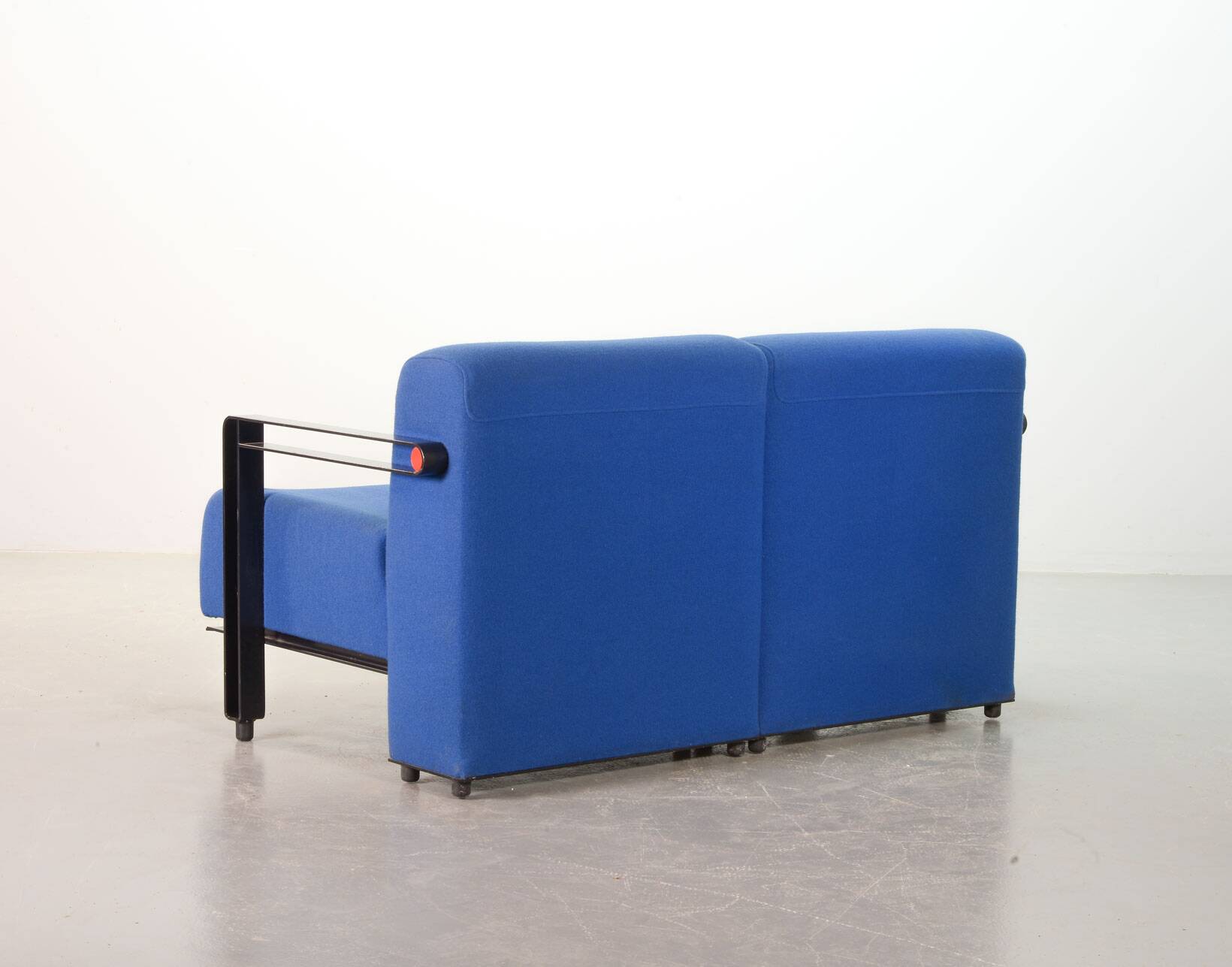 Dutch Design Artifort Sky Blue ‘Transformation’ Two-Seat Sofa Model 952 by