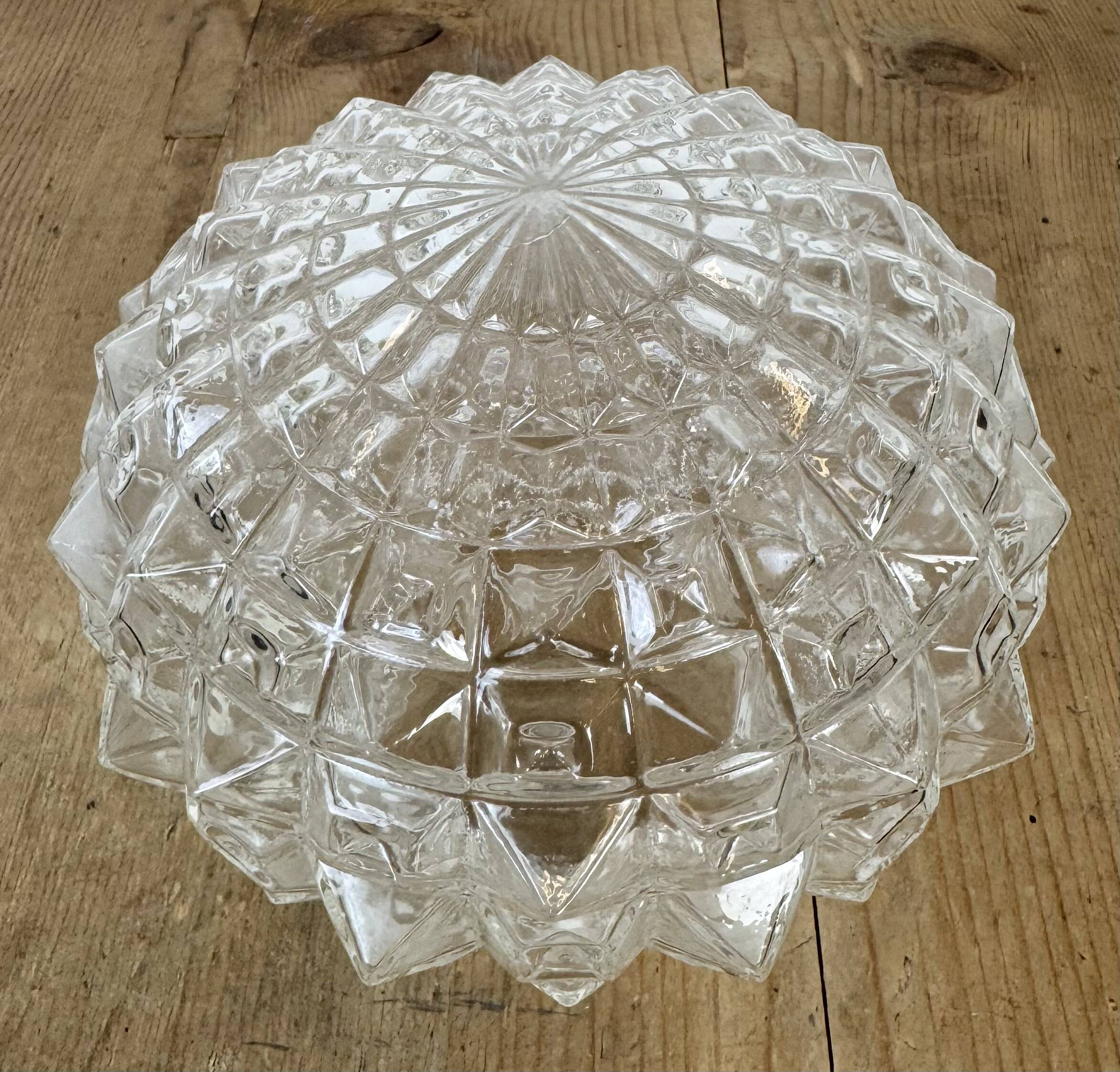 Vintage White Porcelain Wall Light, 1970s