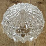 Vintage White Porcelain Wall Light, 1970s