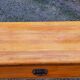 Writing table oak desk feet bobbins from the 50s