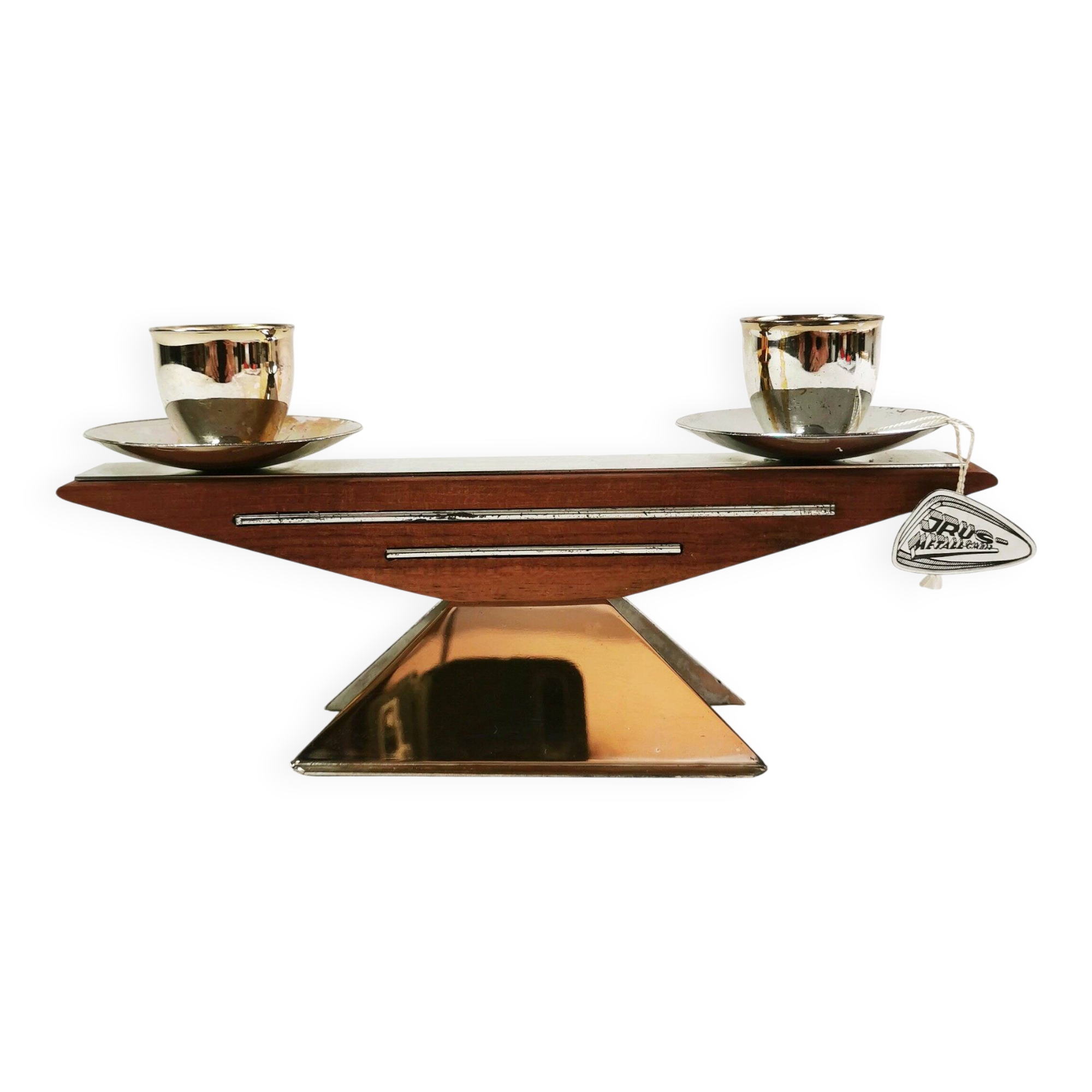 Art Deco Candlestick, Jrus, 1950s