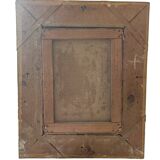 French school, HST animated landscape Barbizon signed late 19th century