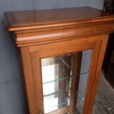 Louis Philippe cherry display case 140 cm