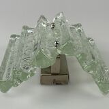 Wall lamp Wall Sconce Fischer Leuchten Germany Ice Glas Design