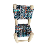 Moroccan boucherouite chair