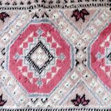 Vintage carpet Uzbek Bukhara handmade 32cm x 97cm 1970s
