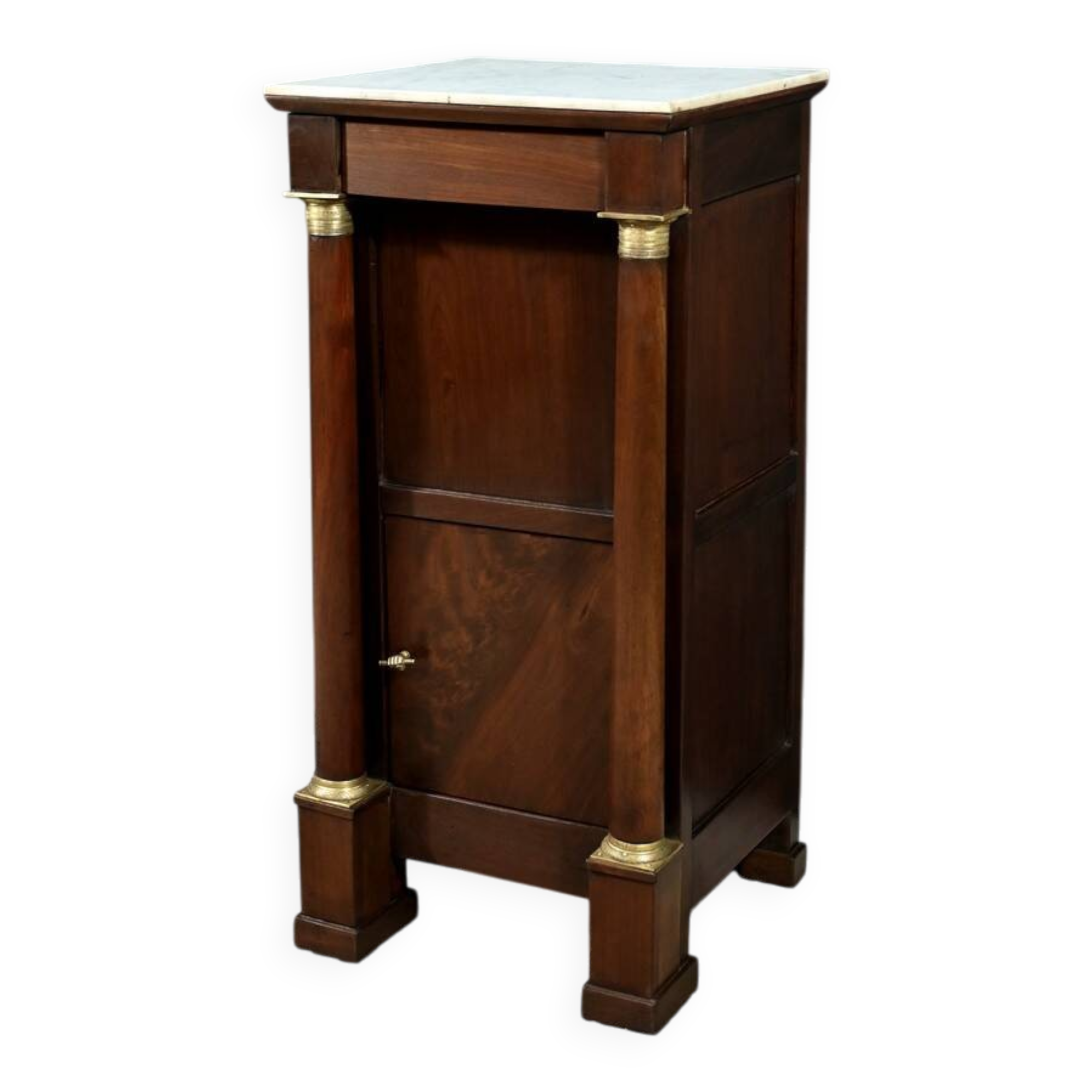 Small Mahogany Cabinet, Empire Period – Early 19th Century