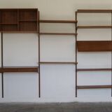 Mid-Century Shelves & Wall Units & Desk by Kai Kristiansen for FM Mobler, 1