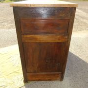 Large and old piece of trade furniture, trouser press.