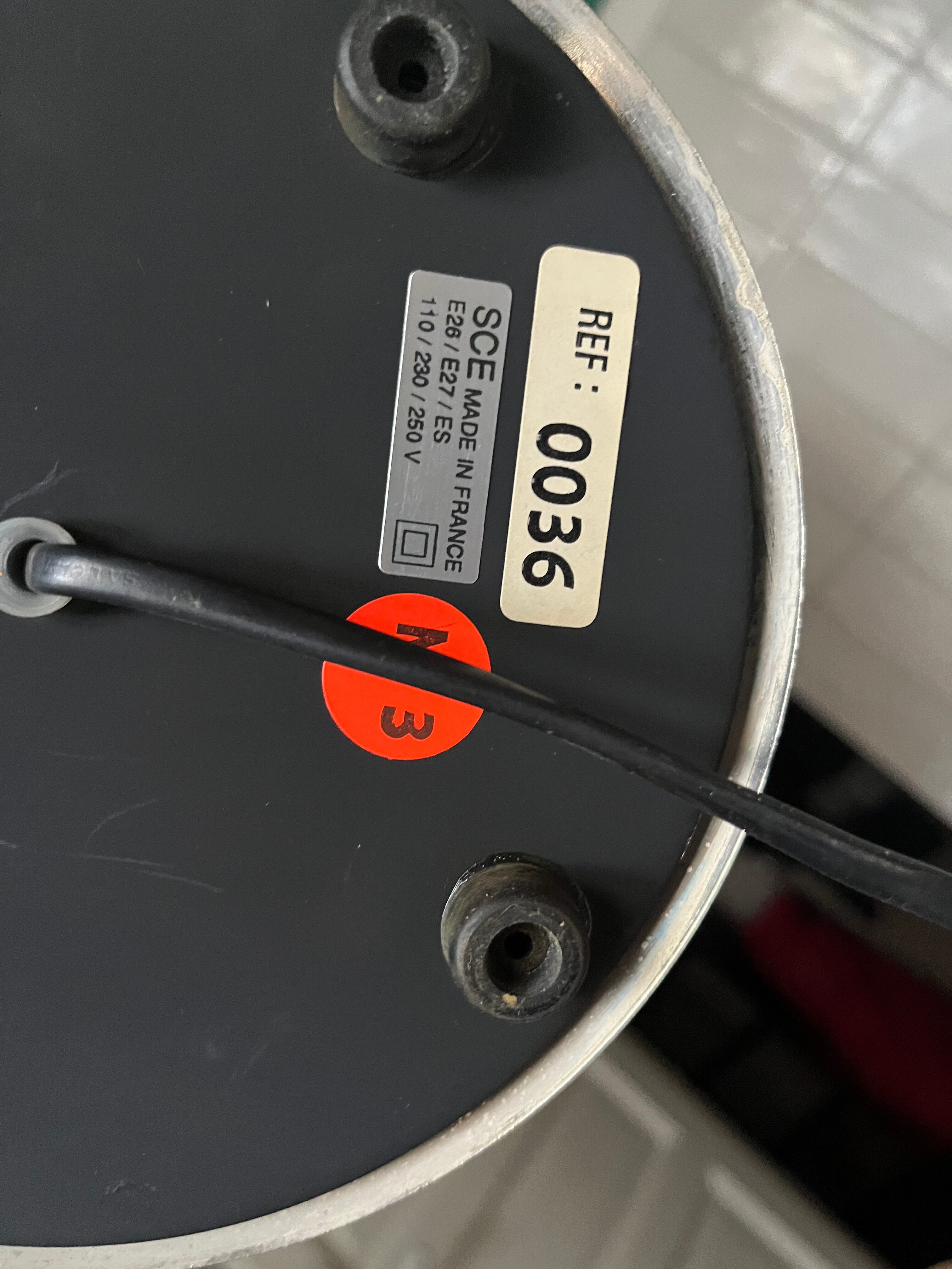 Pair of SCE lamps from the 1970s