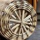 Woven rattan basket