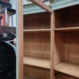 Classic wardrobe, 2 glass doors and interior mirrors