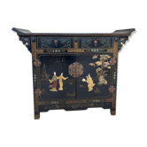 Chinese furniture console 1960 lase wood