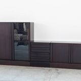 IBISCO display cabinet - set of 4 modular modules, 1970s