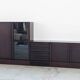 IBISCO display cabinet - set of 4 modular modules, 1970s