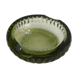 Smoked art deco ashtray