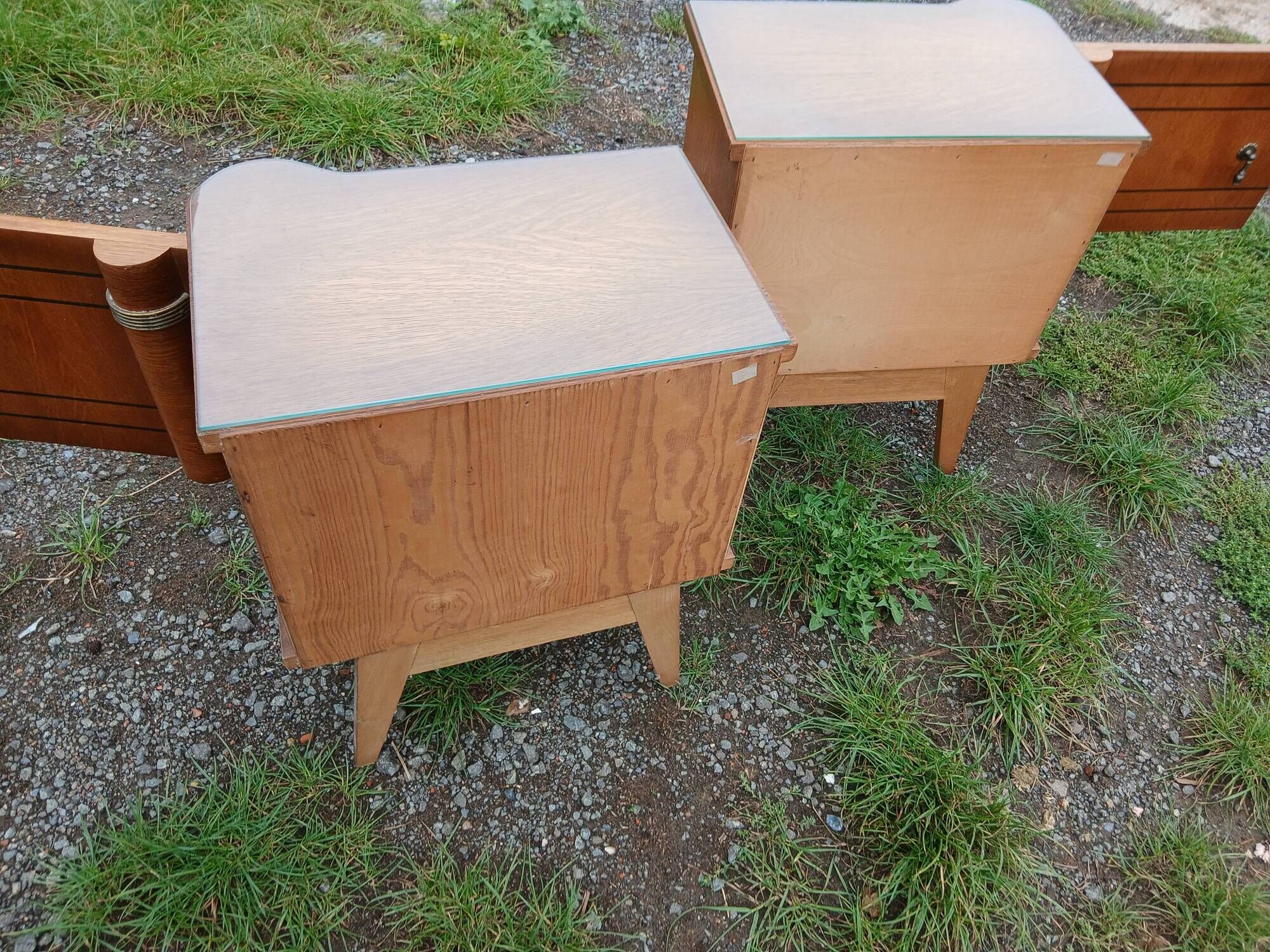 Art Deco bedside tables