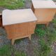 Art Deco bedside tables
