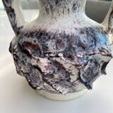 Vintage pitcher Vallauris brutalist style