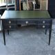 Bureau de dame en bois noirci