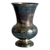 Vase en métal ancien très patiné