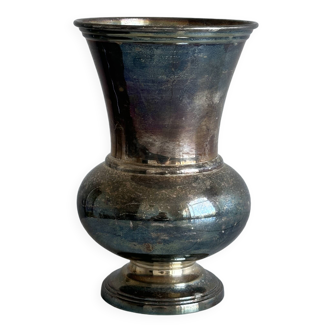 Vase en métal ancien très patiné