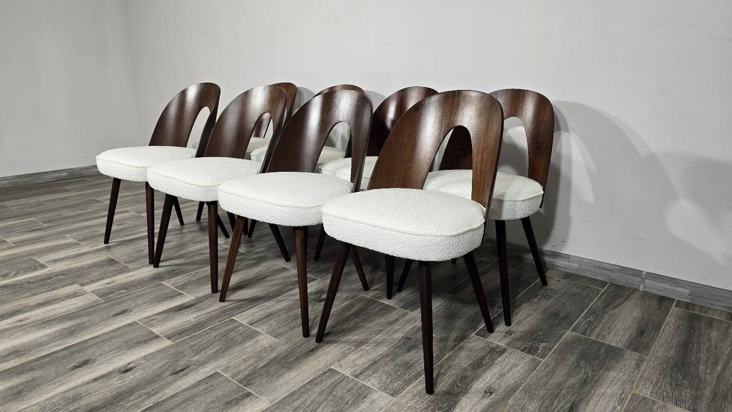 Dining Chairs by Antonin Suman, 1960s, Set of 8