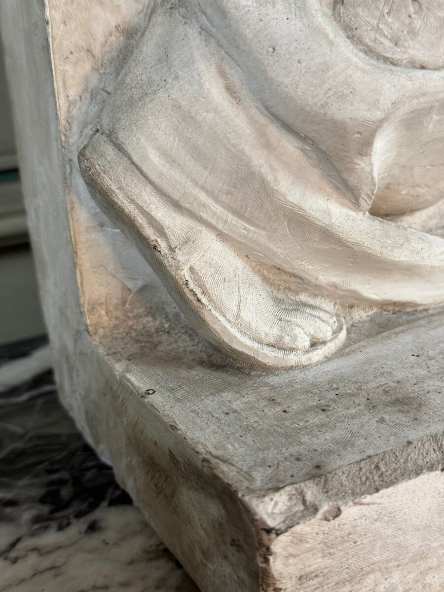 Plaster sculpture, circa 1900