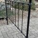 Antique bed 140x190 iron and brass
