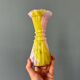 Antique blown Clichy glass vase