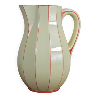Old ceramic pitcher.