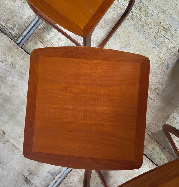 Tables basses gigognes mid-century nathan