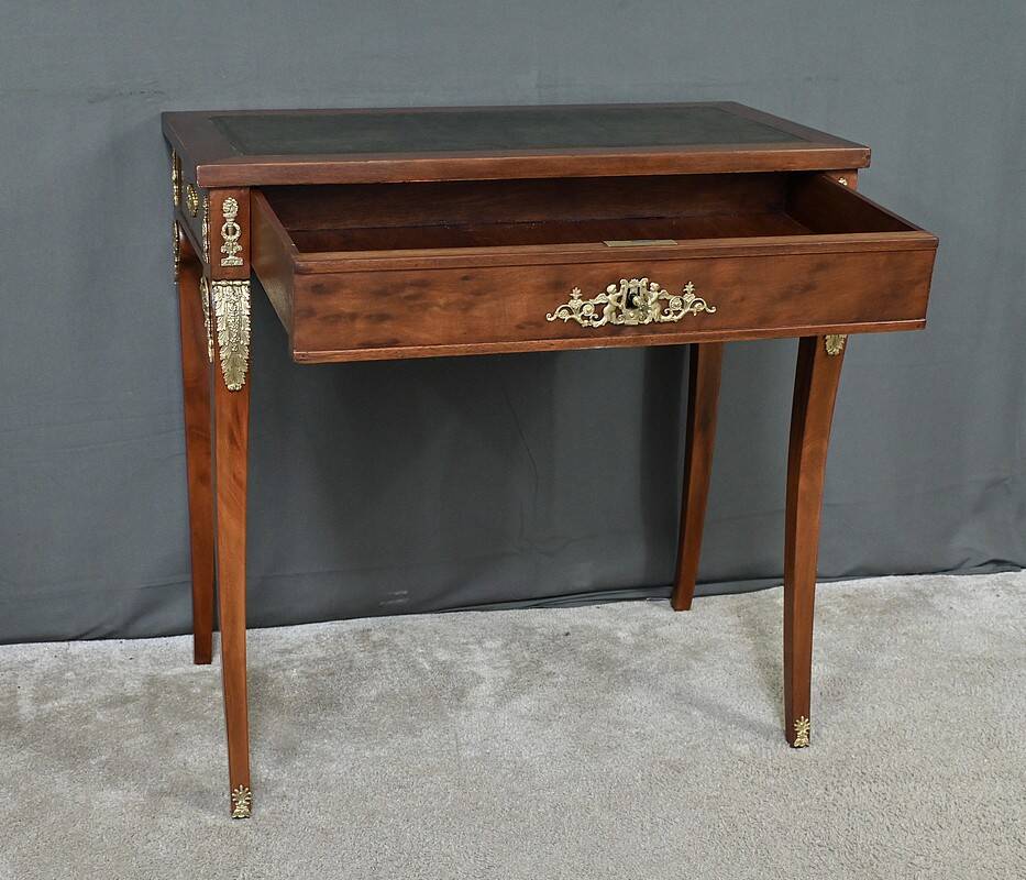 Petit Bureau Retour d’Égypte en Acajou, style Empire – Milieu XIXe