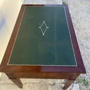 Empire style desk in solid mahogany, 19th century