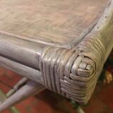 Vintage dessert bamboo patinated bleached