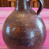 Ancient earthenware cruet.
