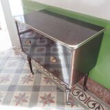 Lacquered wood bar cabinet, 1960s/1970s