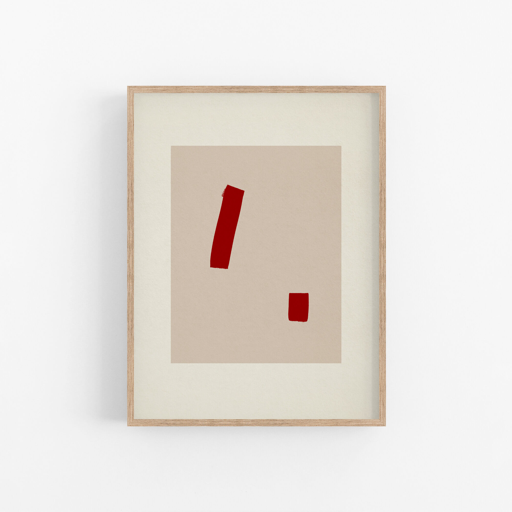 Abstract giclee art print, 50x70cm