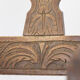 Antique oak armchair
