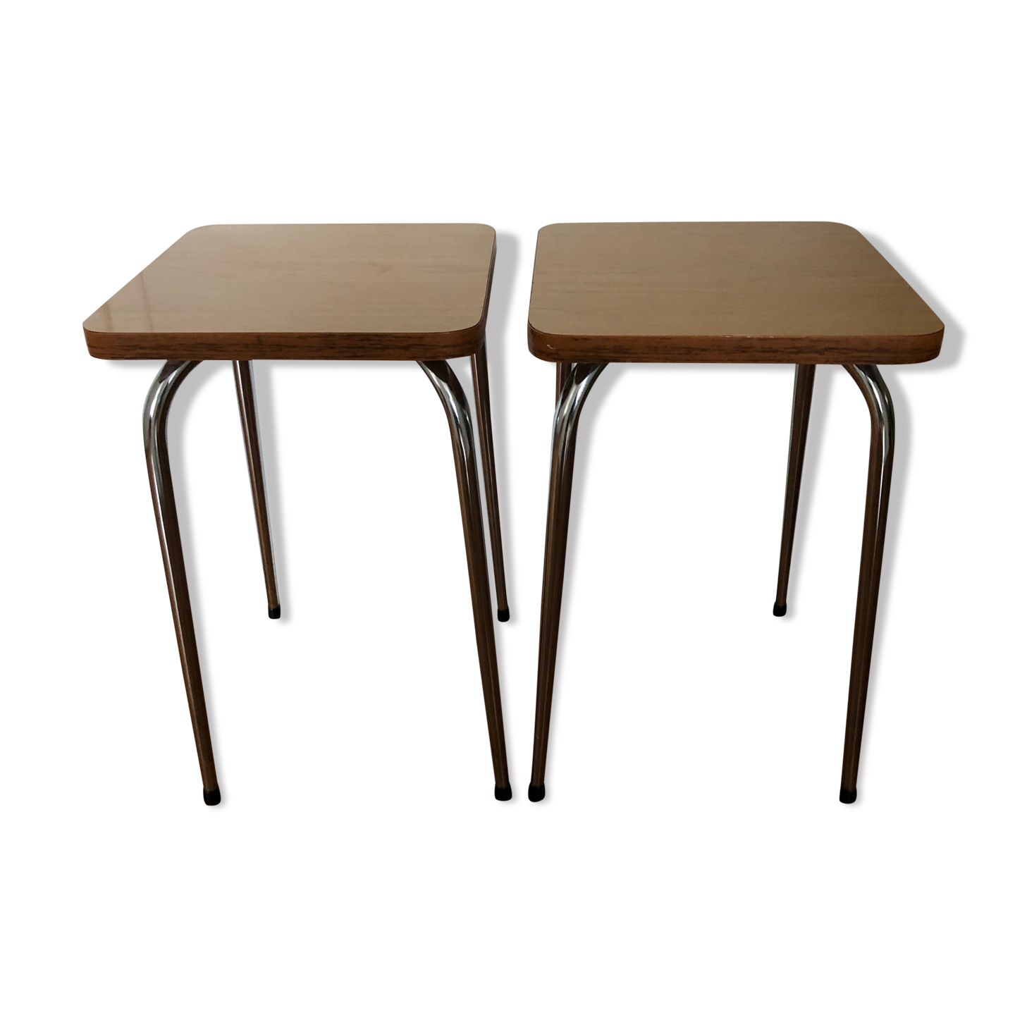 Pair of formica stools
