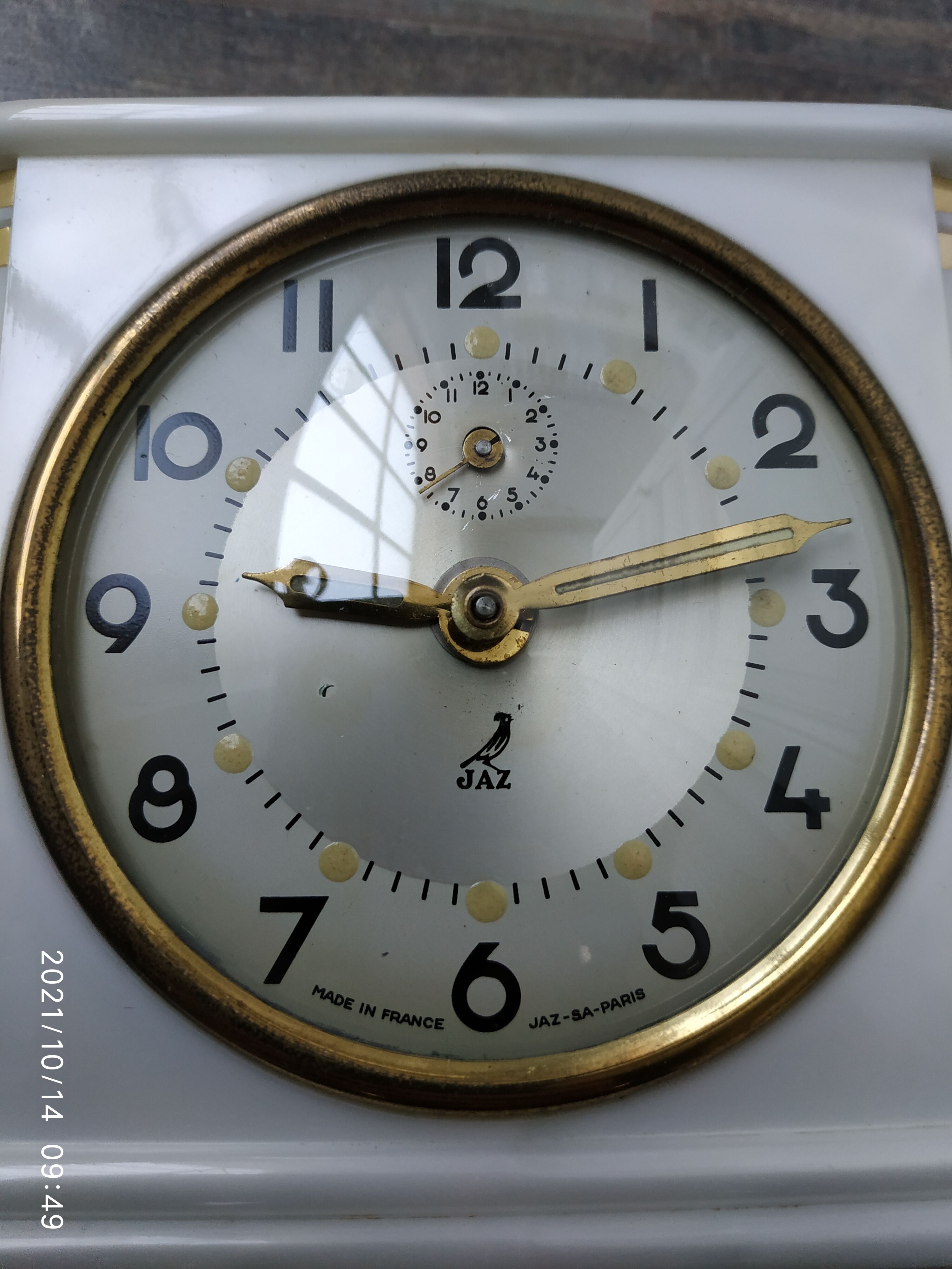 Art Deco alarm clock