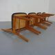 Danish Teak Dining Chairs by Korup Stolefabrik, 1970s, Set of 4