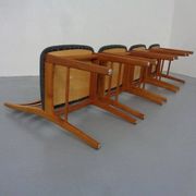 Danish Teak Dining Chairs by Korup Stolefabrik, 1970s, Set of 4