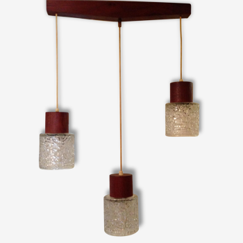 Suspension scandinave teck (Murano ?)