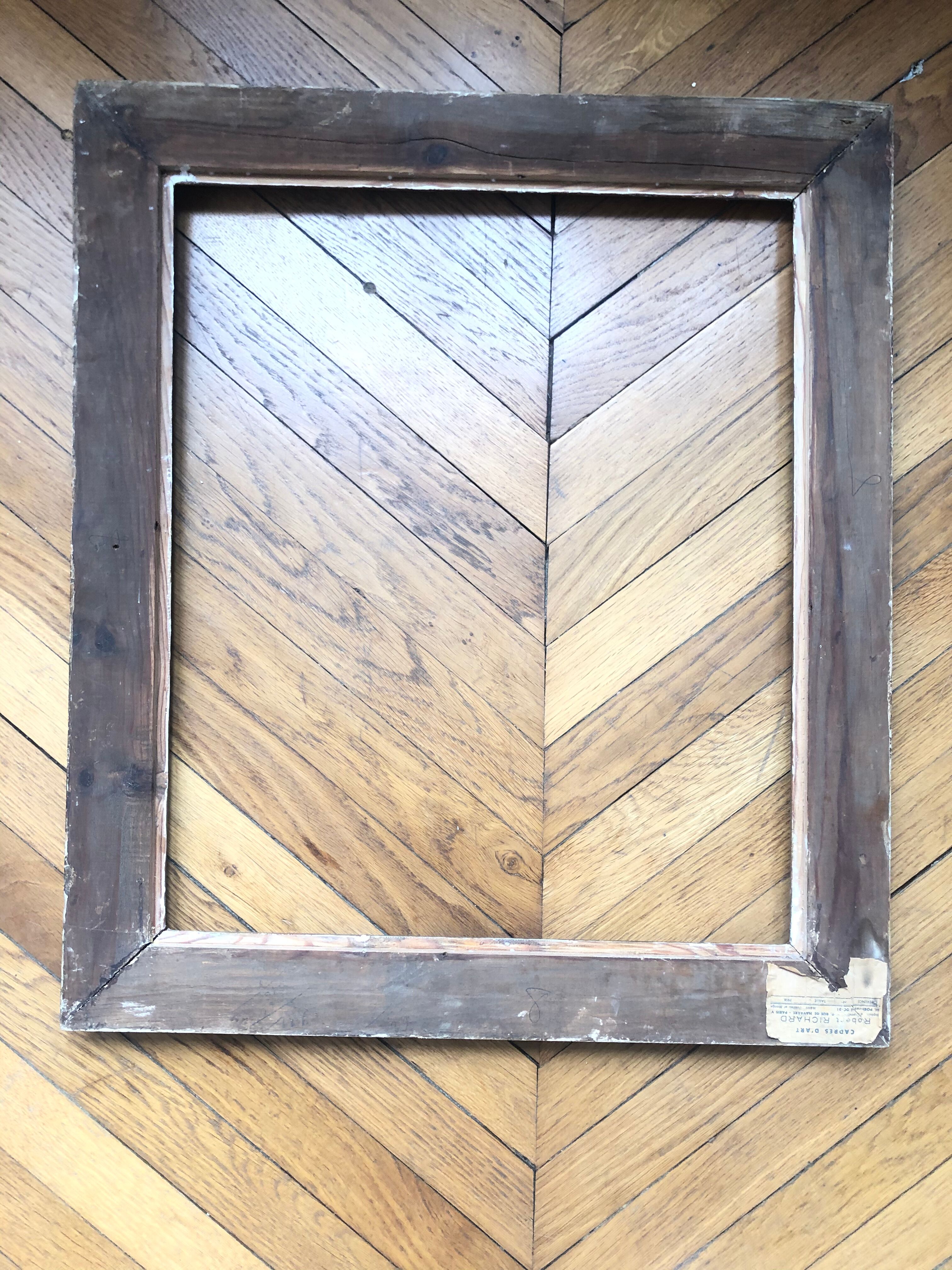 "Robert Richard" old wooden frame