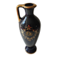 Navy Blue Porcelain Soliflore Vase - Coronetti Cunardo Italy