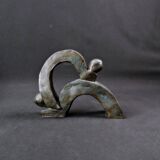 "Union of Movements" Contemporary and abstract terracotta sculpture