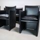 6 fauteuils Break 401 de Mario Bellini pour Cassina