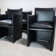 Set of six  Break 401 armchairs by Mario Bellini for Cassina