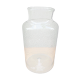 Large blown glass jar 12L